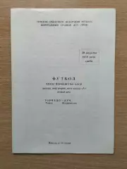 Торпедо Томск - Луч Владивосток 1978