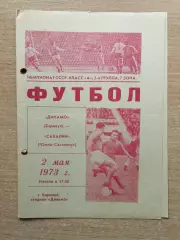 Динамо Барнаул - Сахалин Южно-Сахалинск 1973