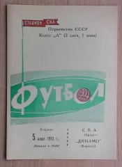 СКА Чита - Динамо Барнаул 1973