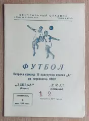 Звезда Пермь - СКА Хабаровск 1966