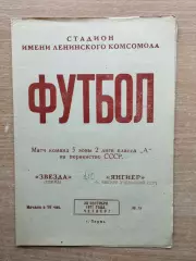 Звезда Пермь - Янгиер, Узбекская ССР 1971