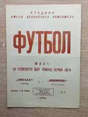 Звезда Пермь - Шинник Ярославль 1973