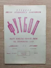 Звезда Пермь - Рубин Казань 1976