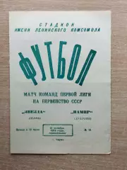 Звезда Пермь - Памир Душанбе 1976