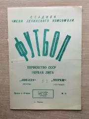 Звезда Пермь - Терек Грозный 1976
