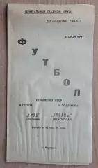 Труд Воронеж - Кубань Краснодар 1968