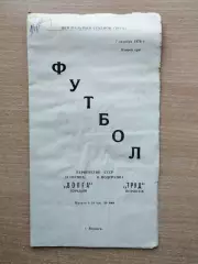 Труд Воронеж - Волга Горький 1970