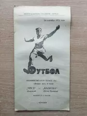 Труд Воронеж - Калитва Белая Калитва 1972