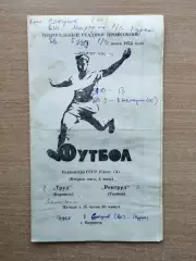 Труд Воронеж - Ревтруд Тамбов 1973