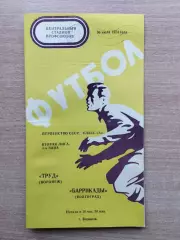 Труд Воронеж - Баррикады Волгоград 1974