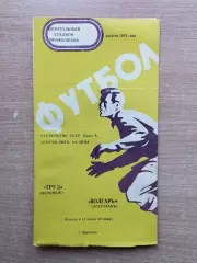 Труд Воронеж - Волгарь Астрахань 1974