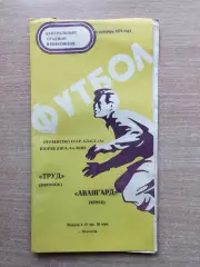 Труд Воронеж - Авангард Курск 1974