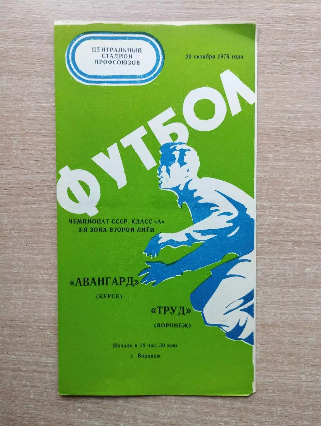 Труд Воронеж - Авангард Курск 1976