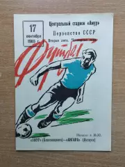Амур Благовещенск - Ангара Ангарск 1985