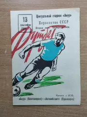 Амур Благовещенск - Автомобилист Красноярск 1985