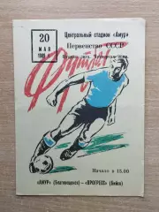 Амур Благовещенск - Прогресс Бийск 1989