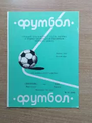 Шинник Ярославль - СКА Одесса 1981