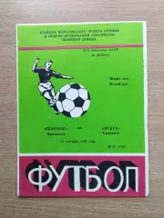 Шинник Ярославль - Искра Смоленск 1981