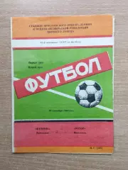 Шинник Ярославль - Ротор Волгоград 1984