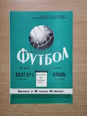 Кубань Краснодар - Волгарь Астрахань 1973