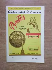 Ростсельмаш Ростов-на-Дону - Металлург Тула 1969