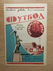 СКА Ростов-на-Дону - Динамо Киев 1968