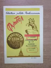 Буклет. Ростов-на-Дону 1969 (1 круг) (Ростсельмаш)