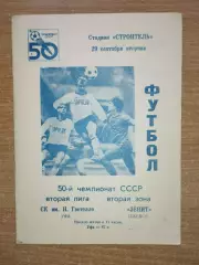 Гастелло Уфа - Зенит Ижевск 1987