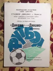 Динамо Вологда - Динамо Кировабад 1972