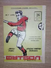 Крылья Советов Куйбышев - Звезда Пермь 1974
