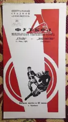 Локомотив Челябинск - Сталь Риза, ГДР 1968, вид 2