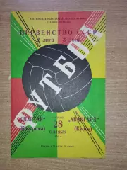 Спартак Кострома - Авангард Курск 1976