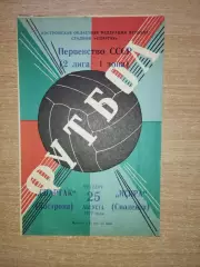 Спартак Кострома - Искра Смоленск 1977