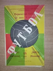 Спартак Кострома - Волга Калинин 1978