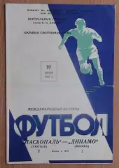Динамо Москва - Насьональ Монтевидео, Уругвая 1958