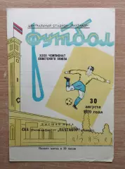 Пахтакор Ташкент - СКА Ростов-на-Дону 1970