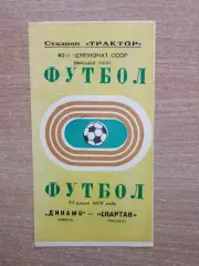 Динамо Минск - Спартак Москва 1979