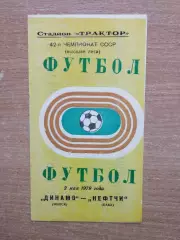 Динамо Минск - Нефтчи Баку 1979