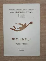 Двина Витебск - Динамо Брянск 1984