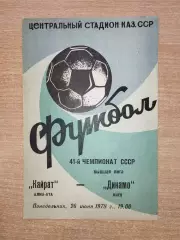 Кайрат Алма-Ата - Динамо Киев 1978, вид 2