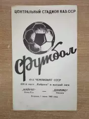Кайрат Алма-Ата - Динамо Тбилиси 1982