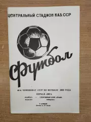 Кайрат Алма-Ата - СКА Хабаровск 1983