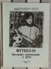 Календарь-справочник. Курган-Тюбе 1988 (2 круг)