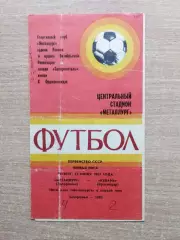 Металлург Запорожье - Кубань Краснодар 1983