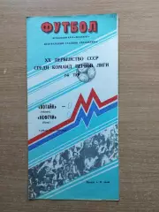 Металлург Запорожье - Нефтчи Баку 1989