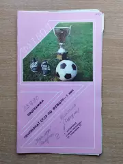 Металлург Запорожье - Динамо Сухуми 1990