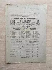 Динамо Одесса - Металлург Москва 1939