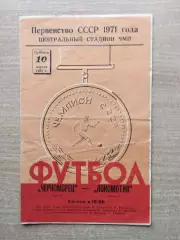 Черноморец Одесса - Локомотив Москва 1971