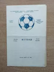 Дружба Збараж - Колос Пидгайцы 1984, КФК