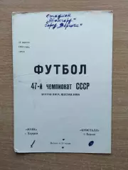 Маяк Харьков - Кристалл Херсон 1984
